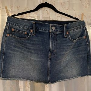 Jean Mini Skirt